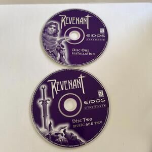 Revenant PC 1999 Vintage Big Box Computer game Eidos Conematix Discs Only